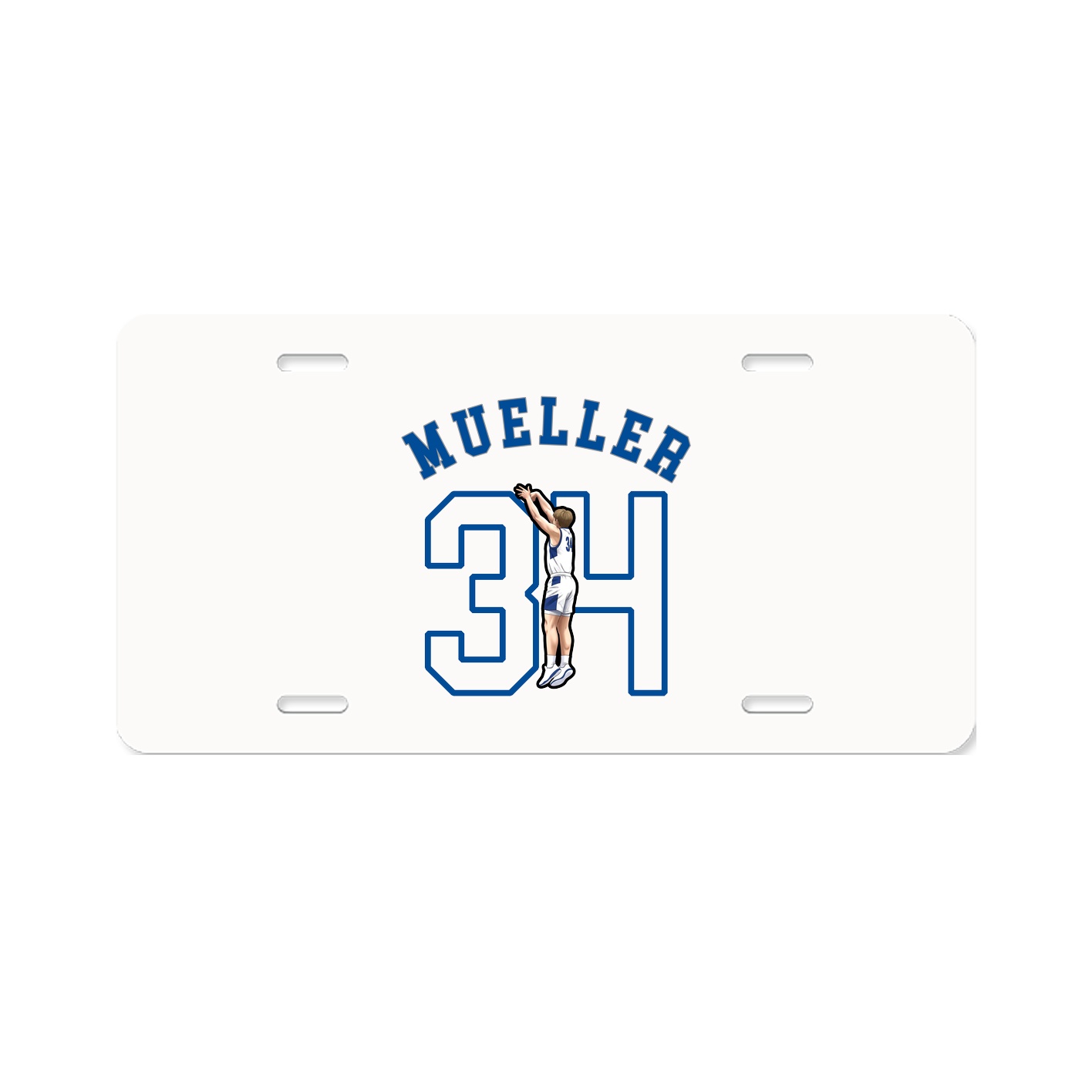Aluminum License Plate