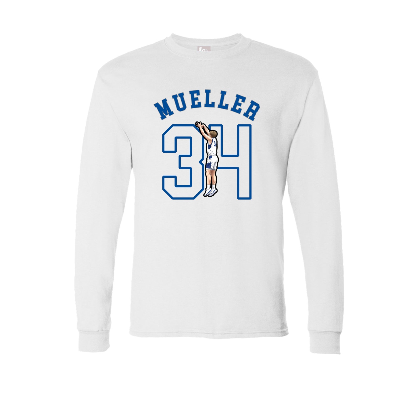 Long Sleeve Tee — Shirsey Arch in White