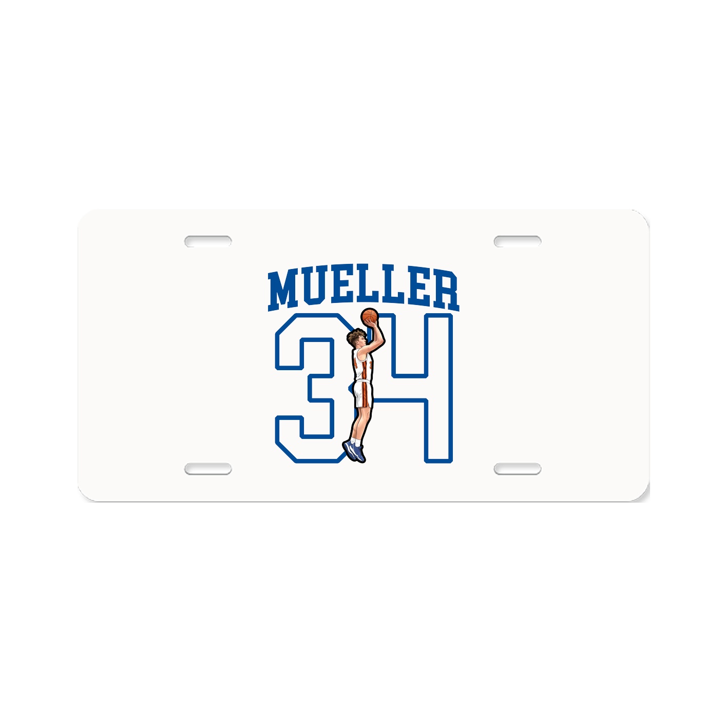 Aluminum License Plate