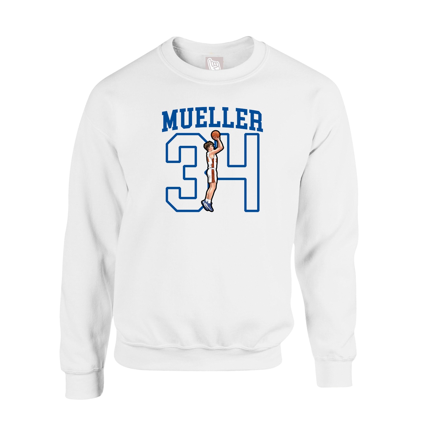 Fleece Crew — Shirsey in White