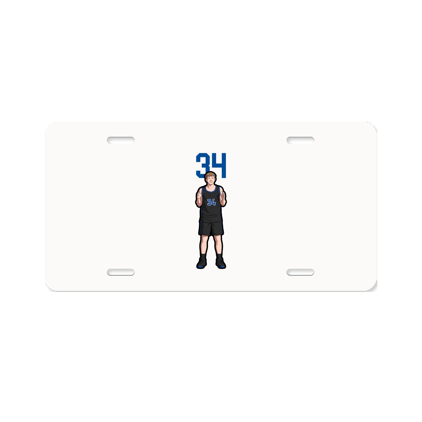 Aluminum License Plate