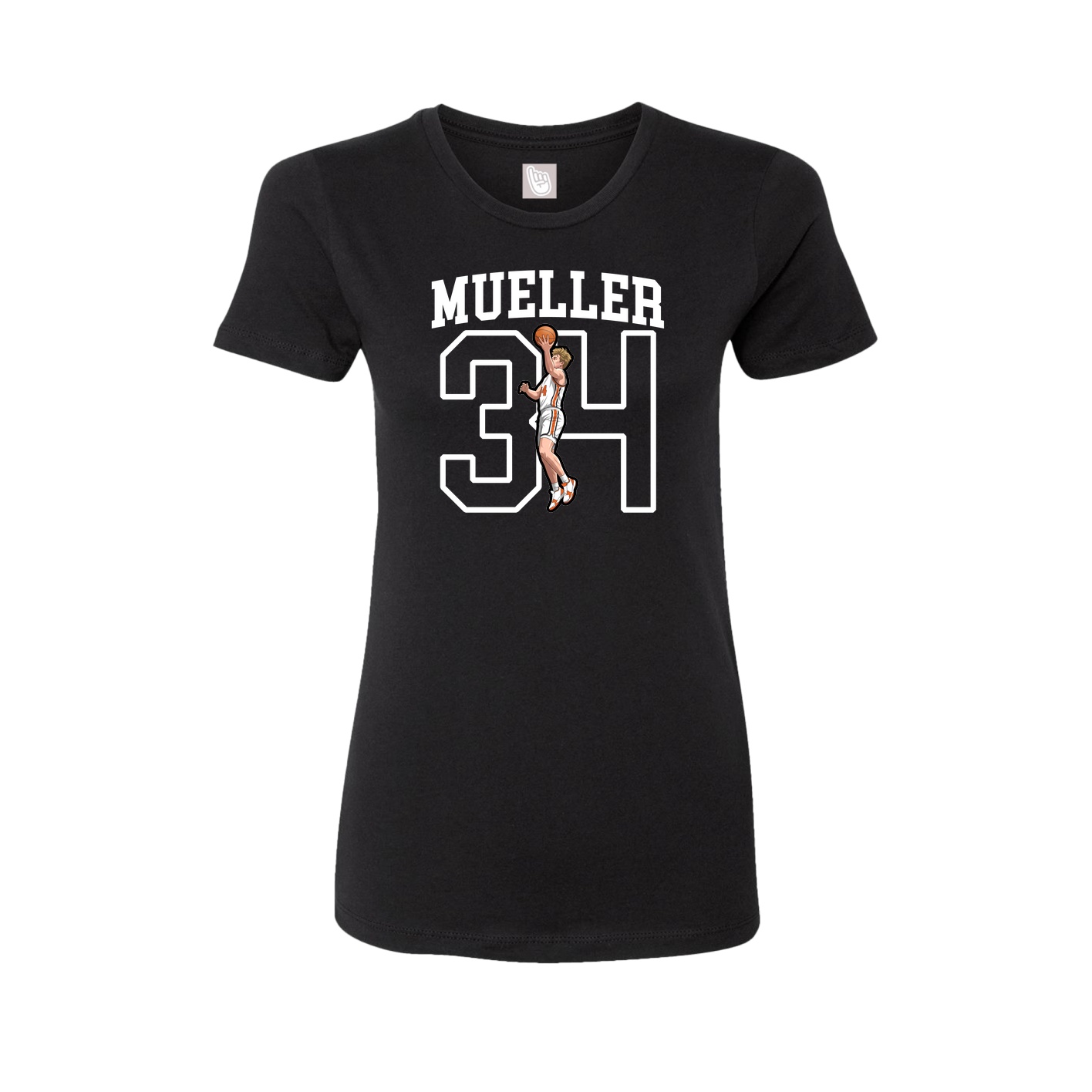 Fitted Women's Tee — Shirsey in Black