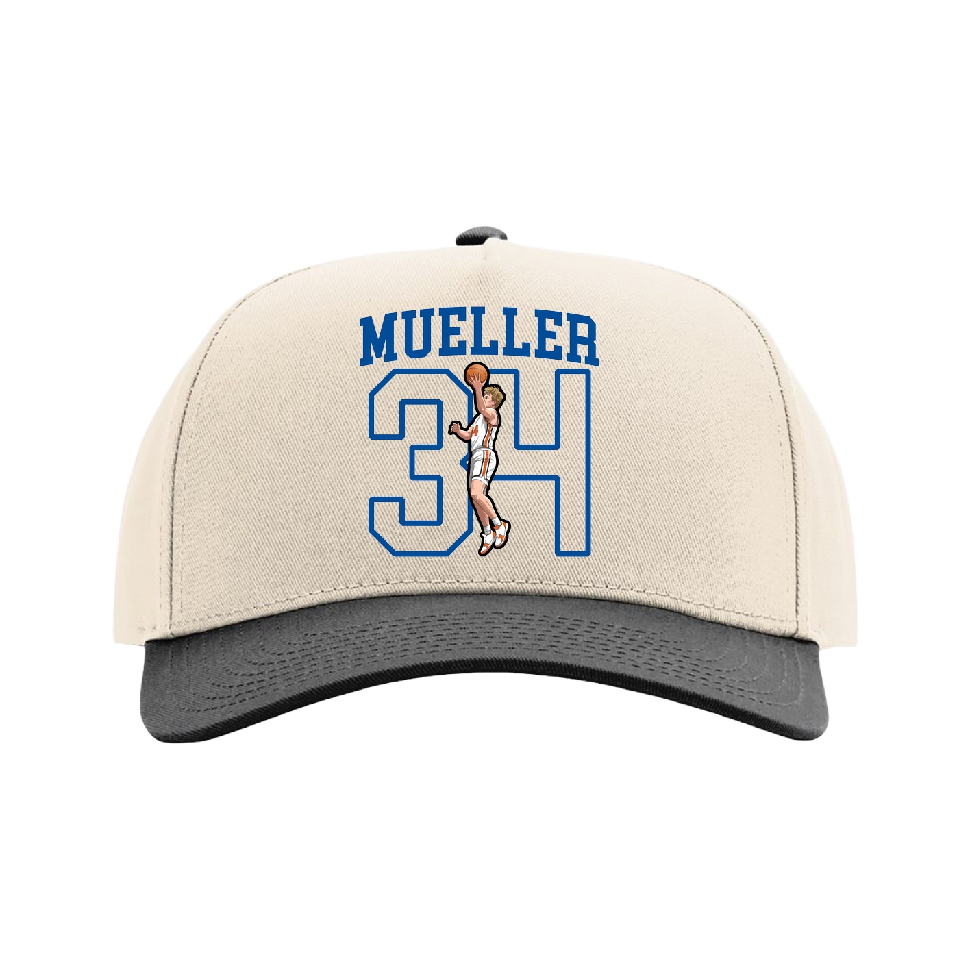 Full Fabric Five-Panel Champ Cap