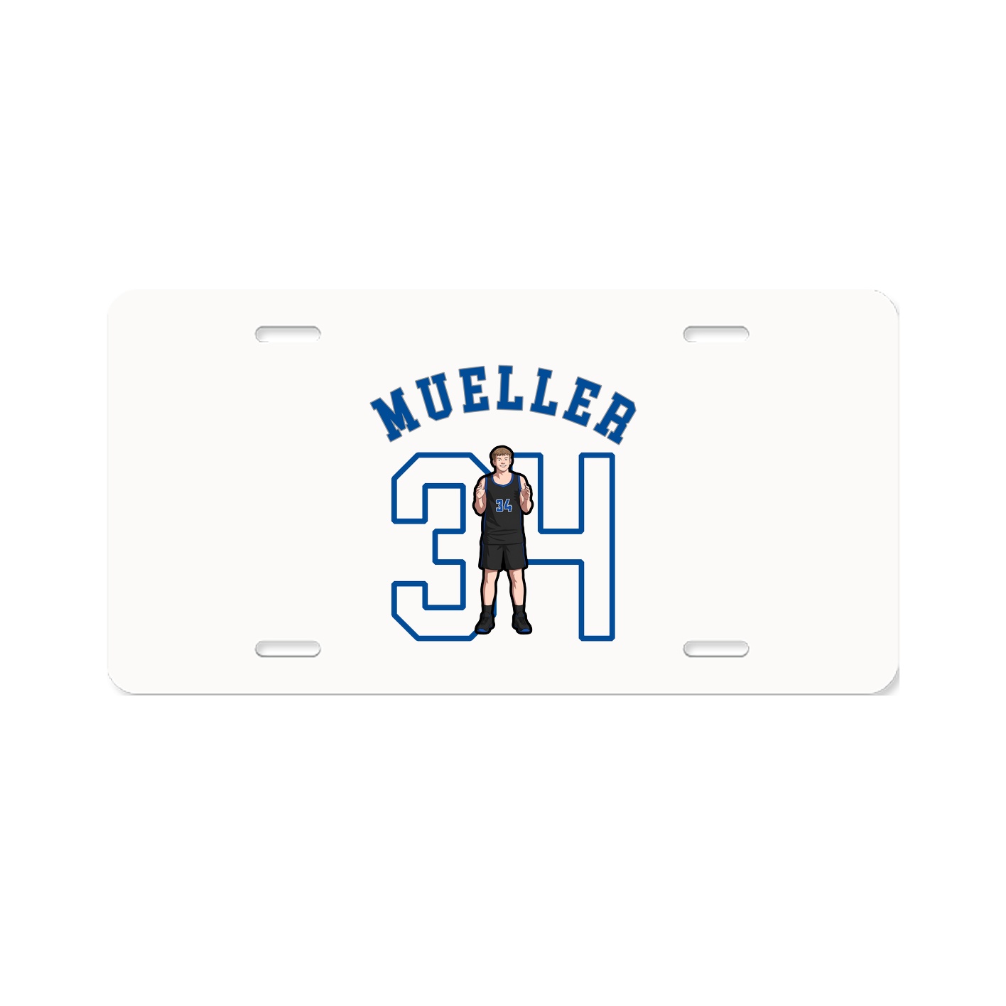 Aluminum License Plate