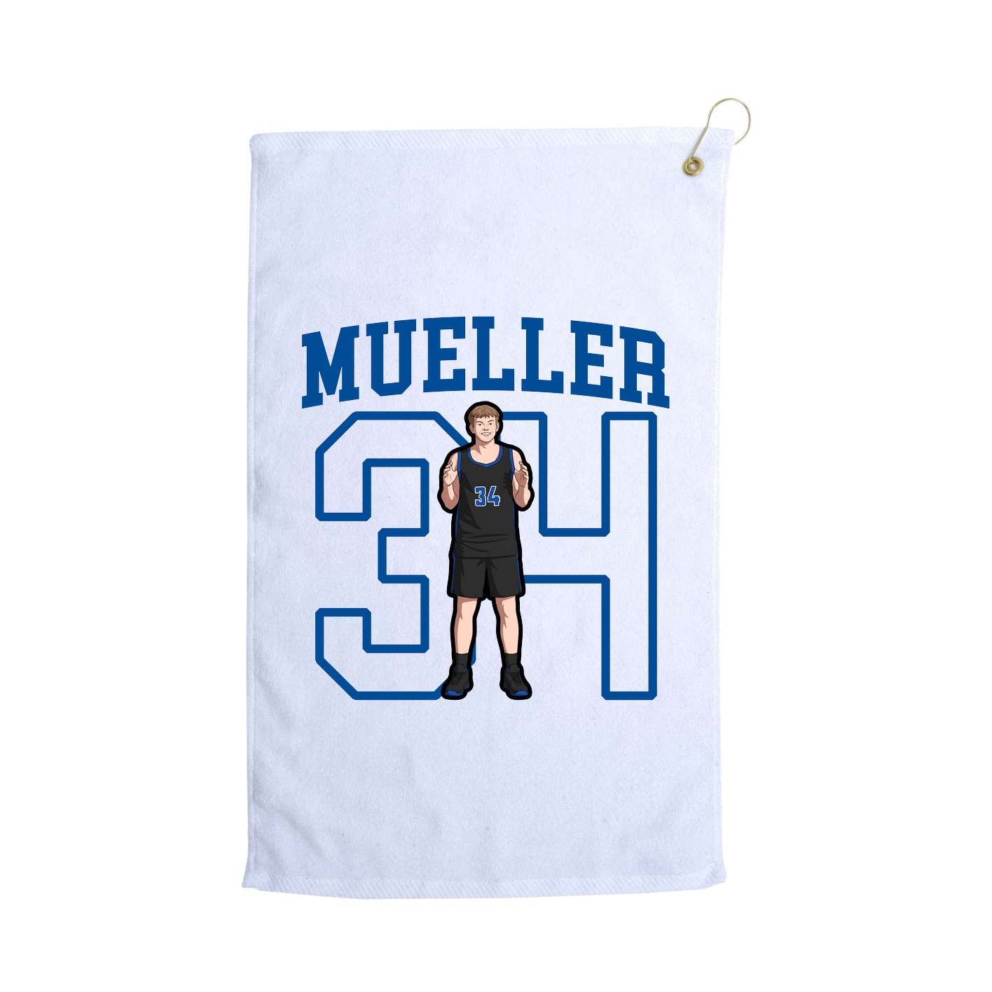 Golf Towel — Shirsey in White