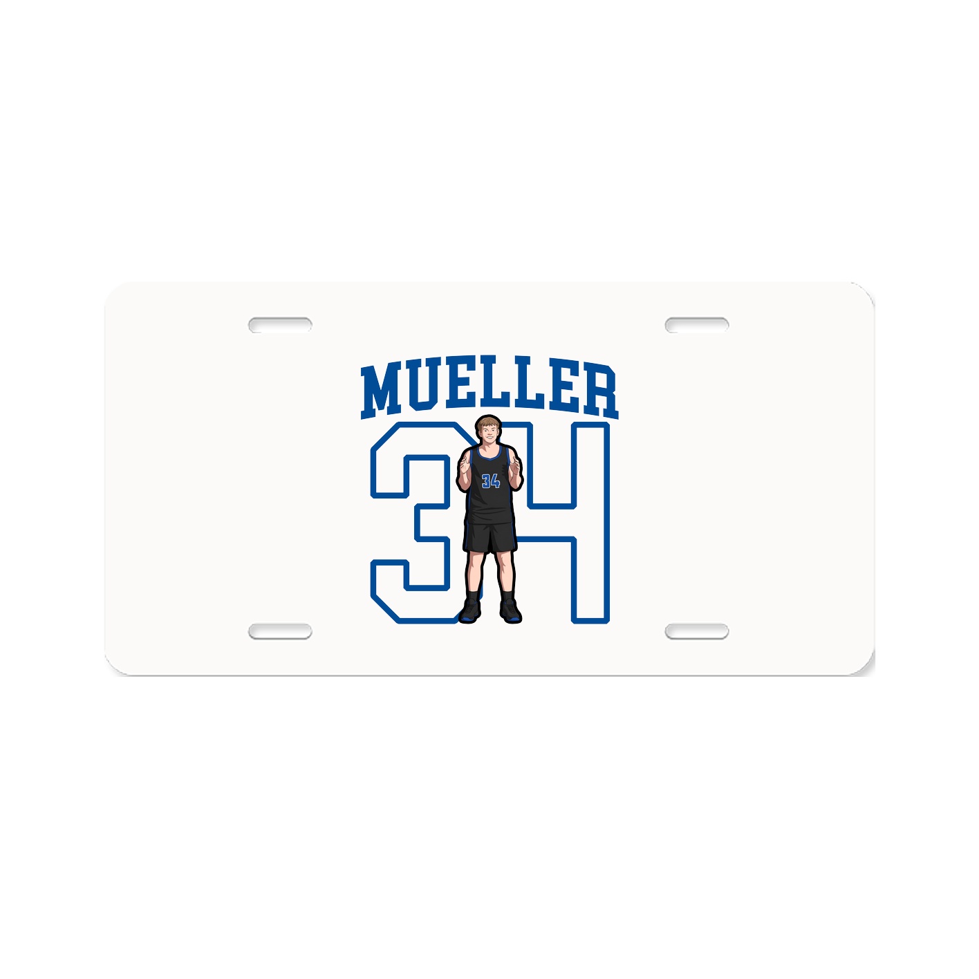 Aluminum License Plate