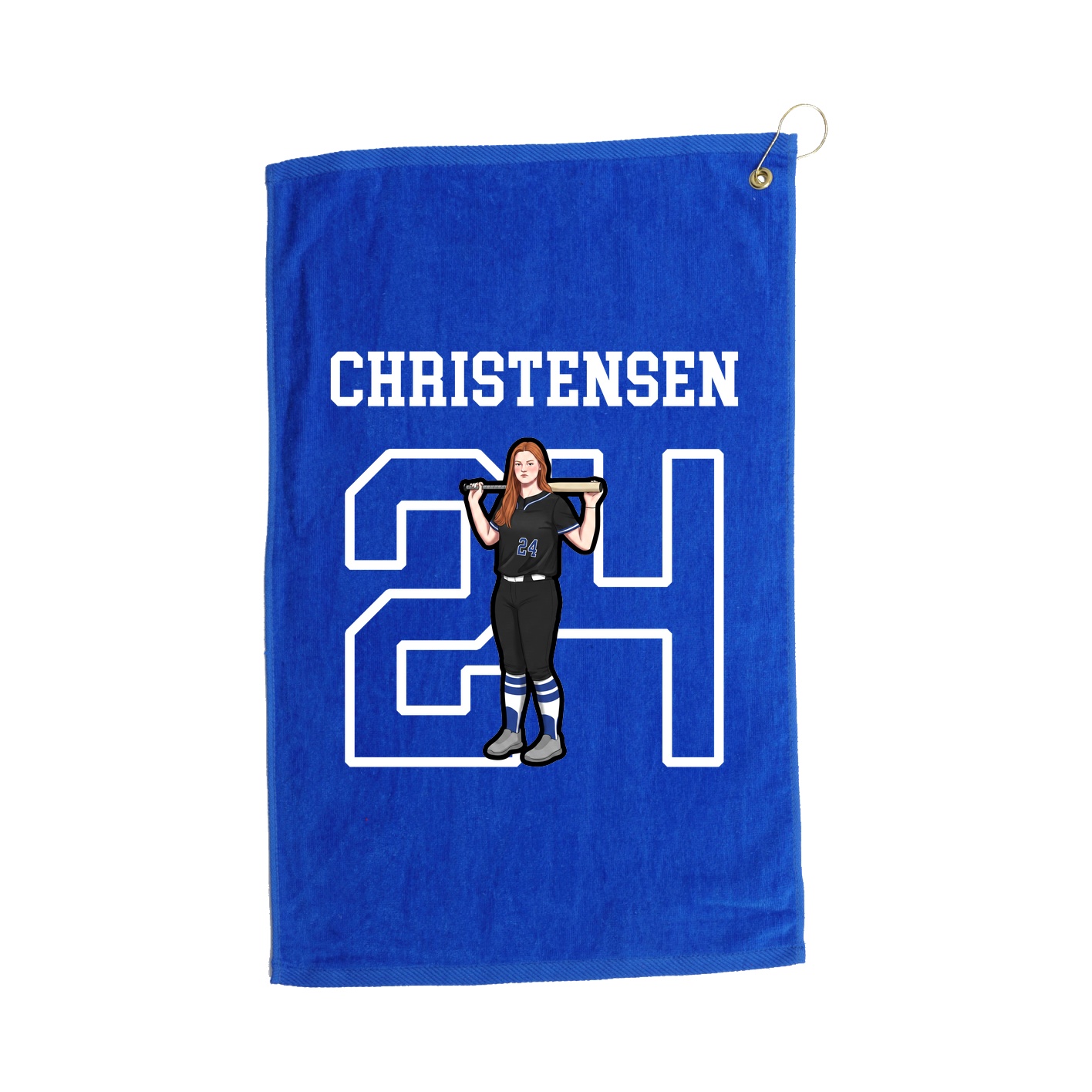 Golf Towel — Shirsey in Royal