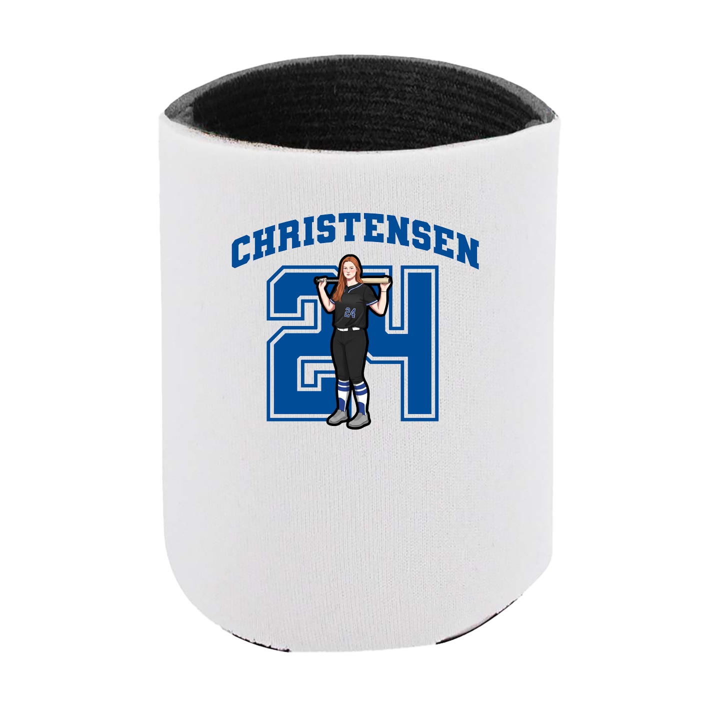 Can Holder — Number in White