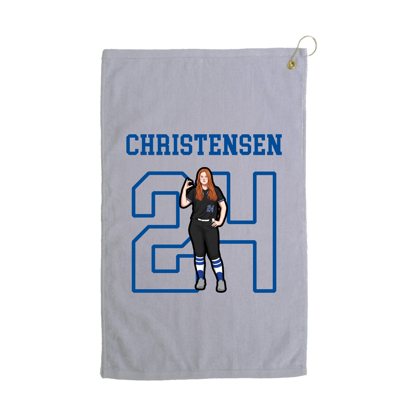 Golf Towel — Shirsey in Grey