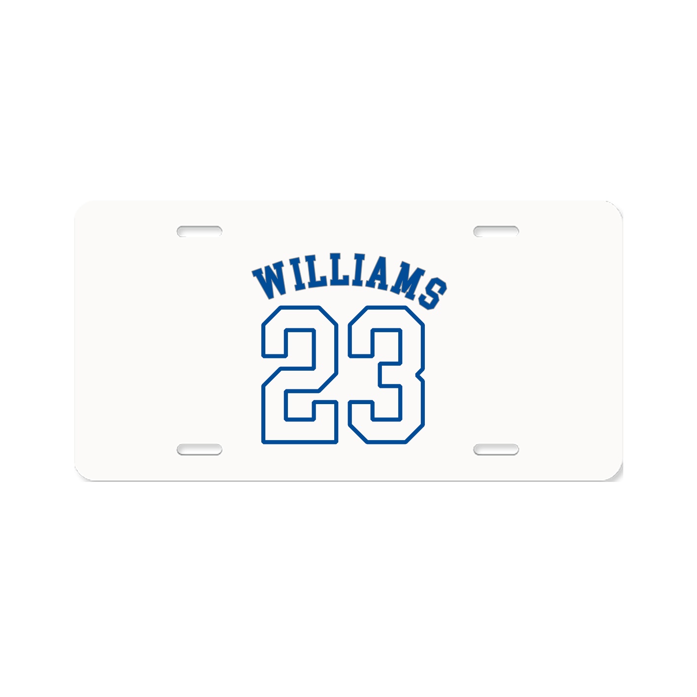 License Plate — Shirsey Arch in Classic