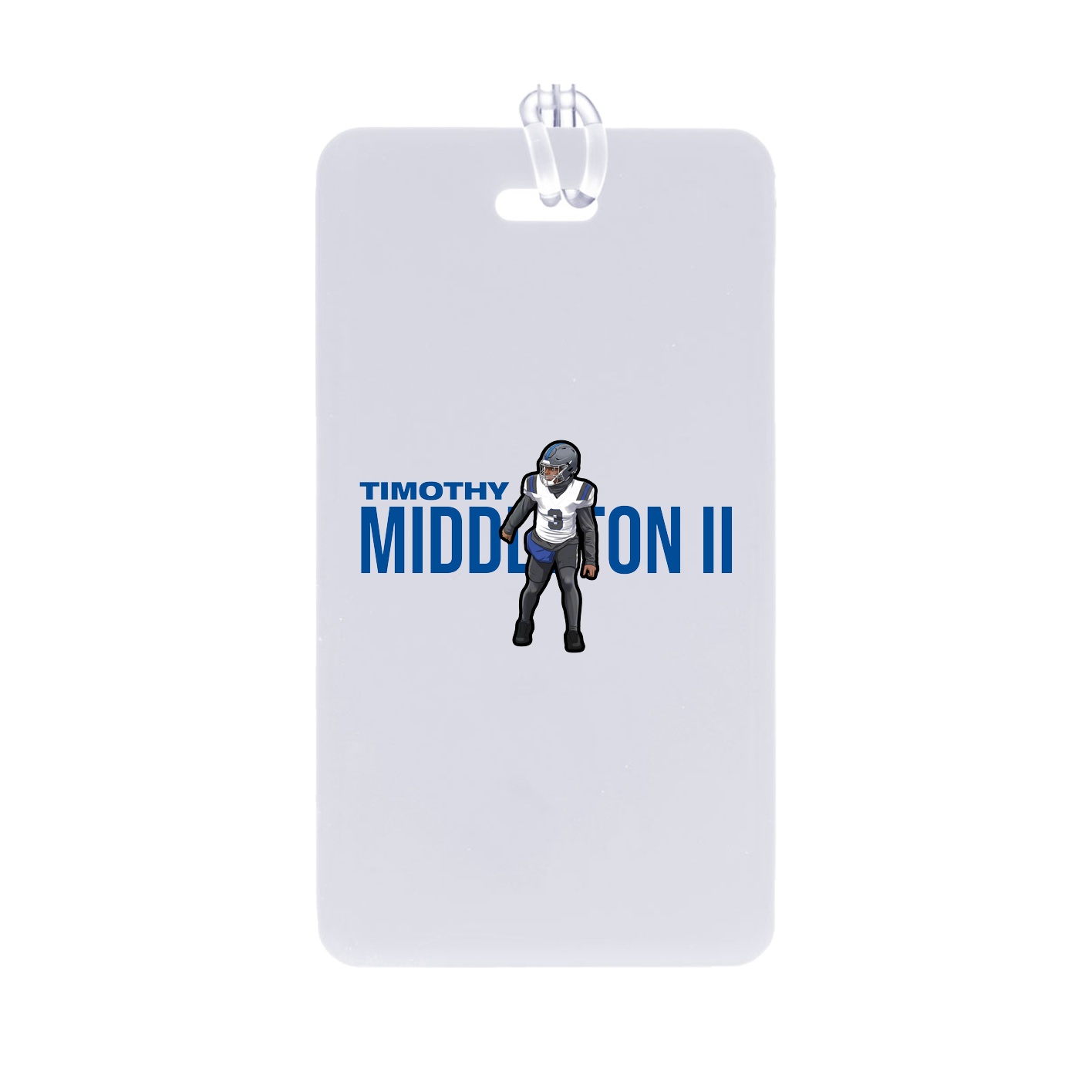 Bag Tag — Player Name in Classic