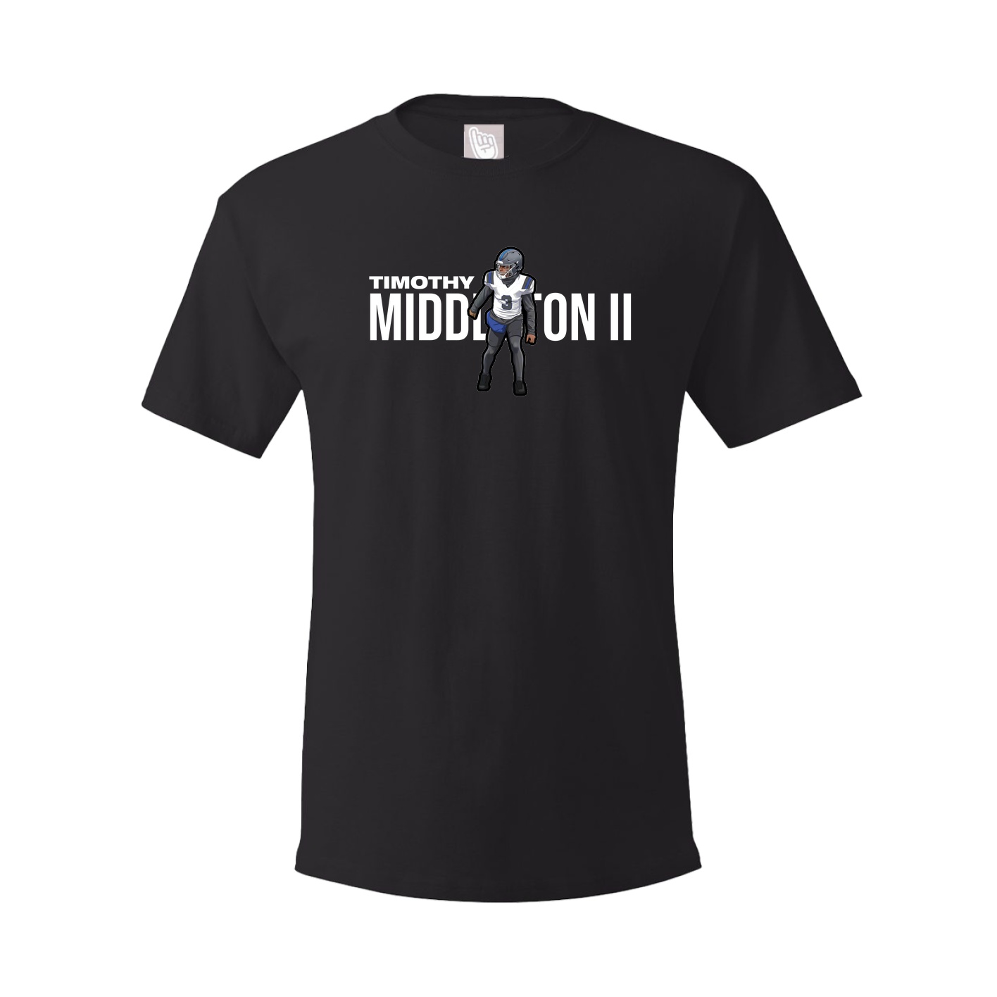 Youth Tee — Player Name in Black