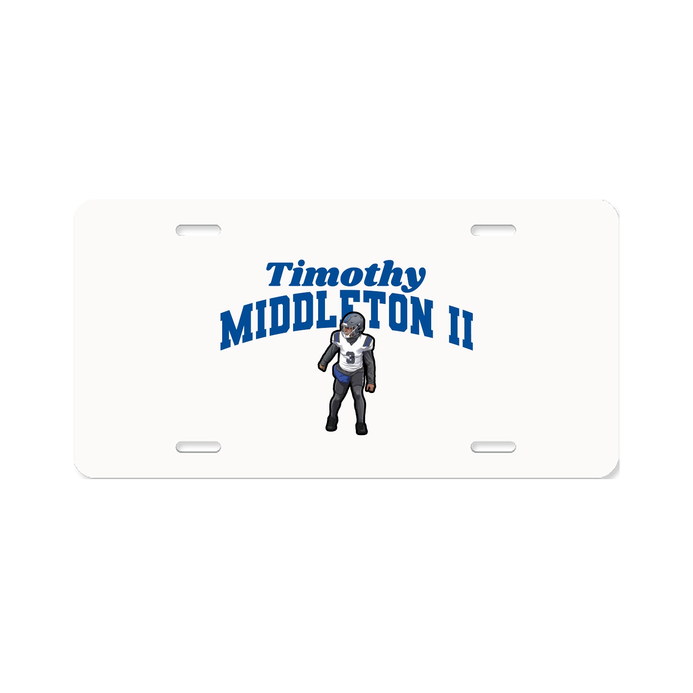 License Plate — Signature Arch in Classic