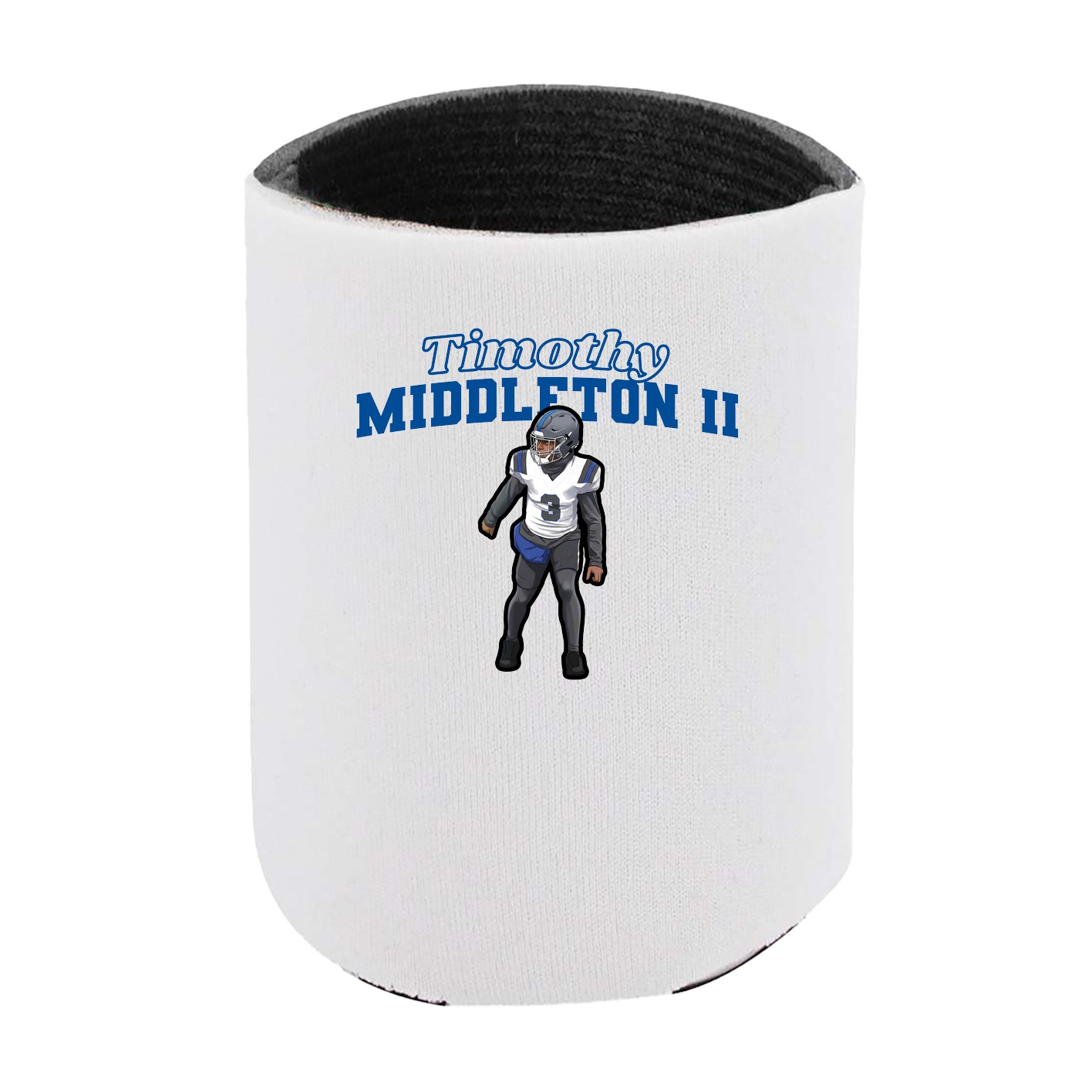 Can Holder — Name Arch in White