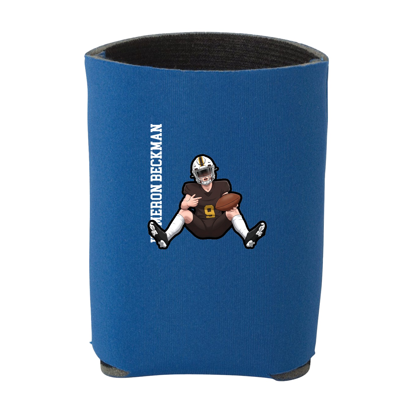 Can Holder — Name Vertical in Royal