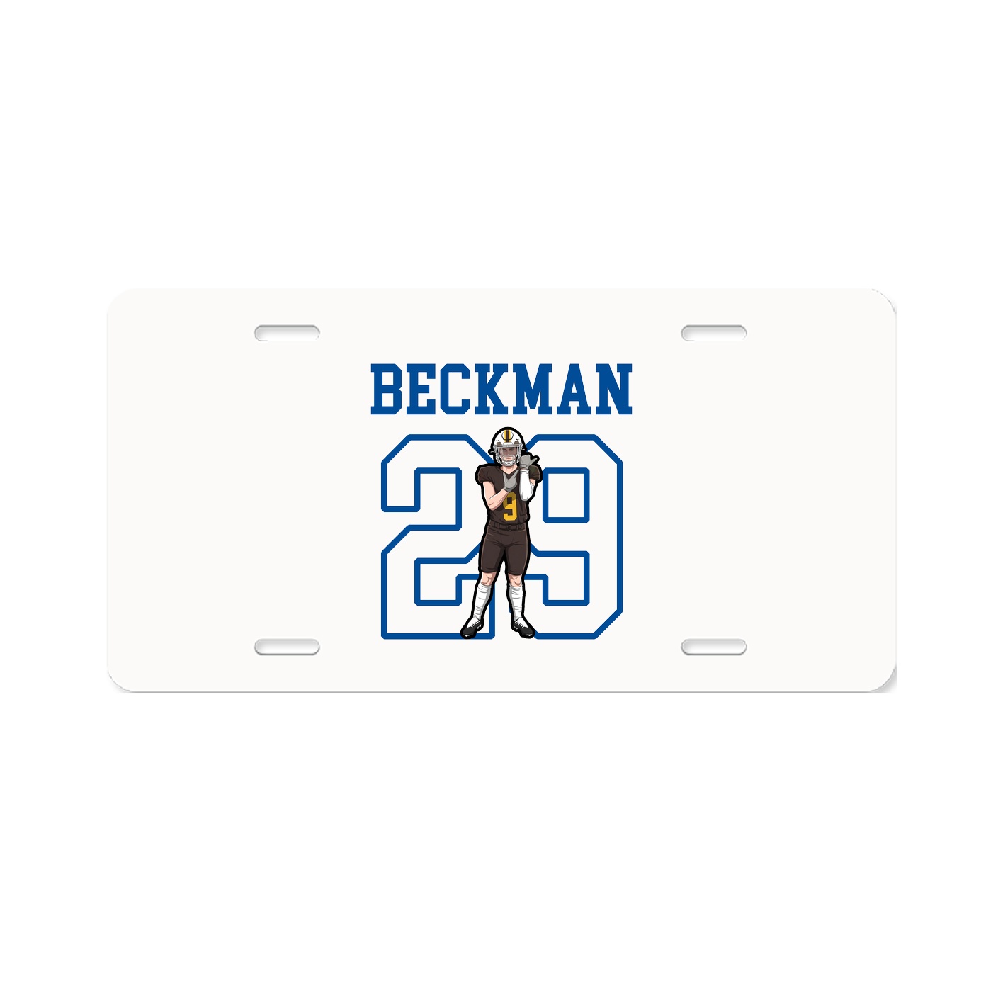 License Plate — Shirsey in Classic