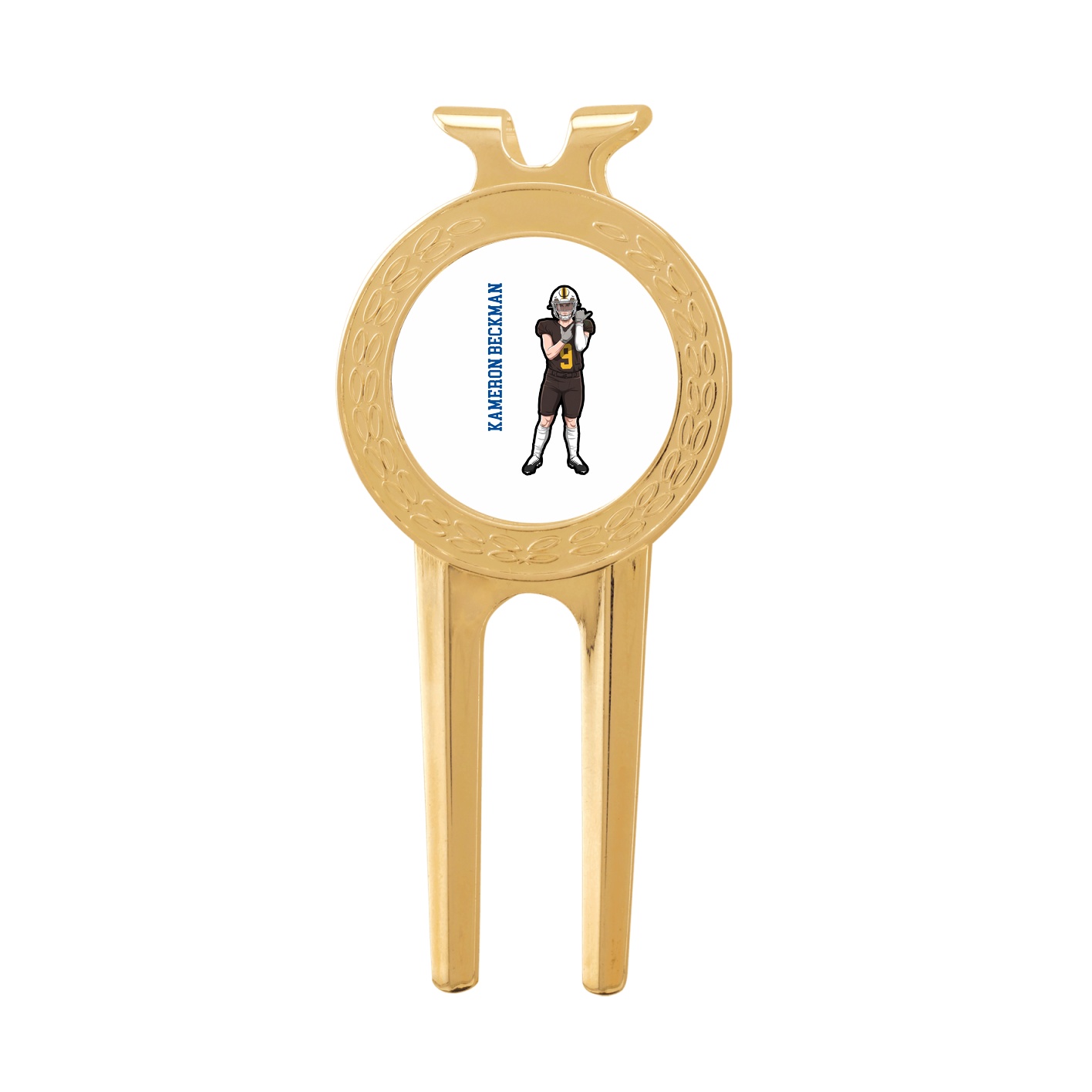 Divot Tool with Ball Marker — Name Vertical in Classic