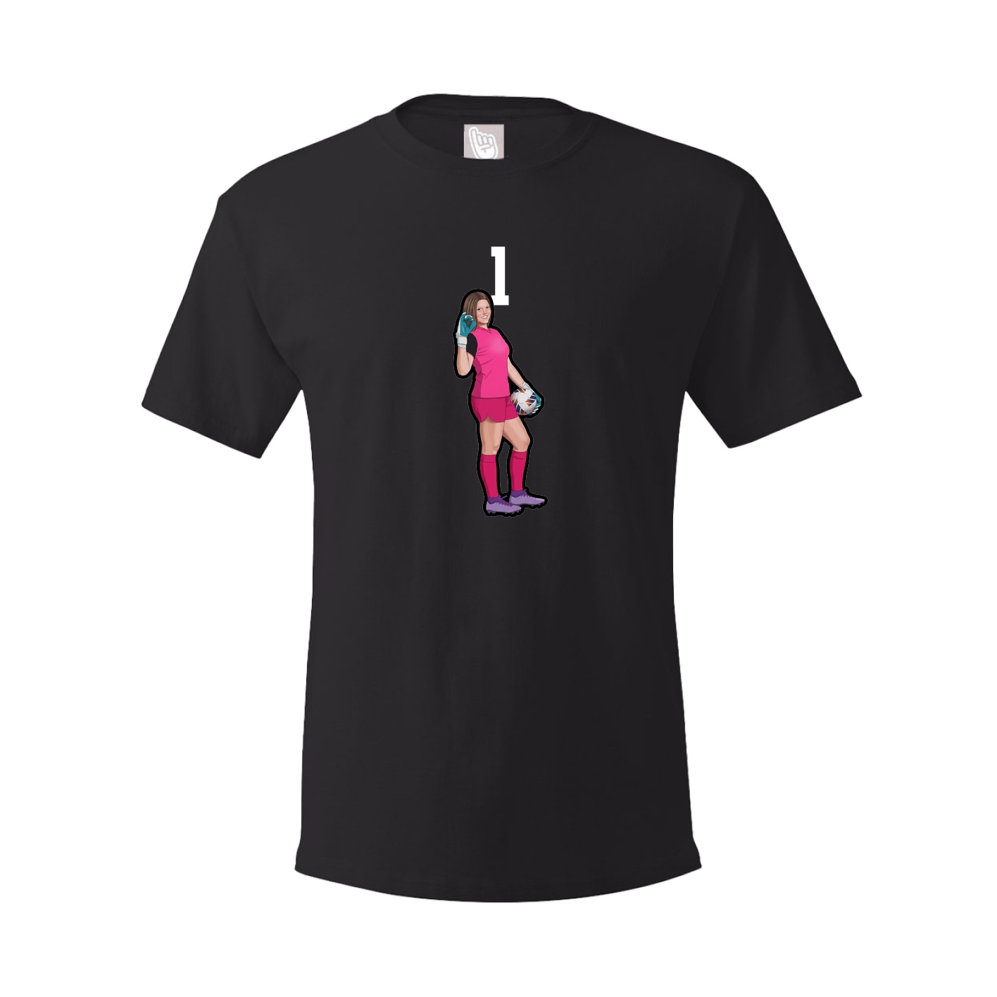 Tee — Number Top in Black