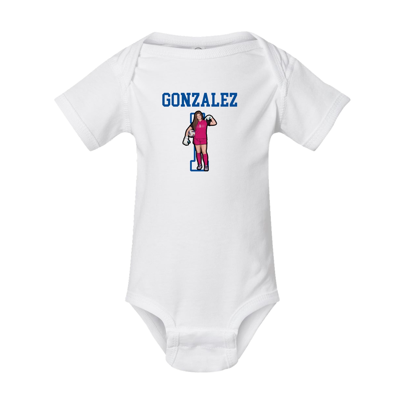 Baby Onesie — Shirsey in White