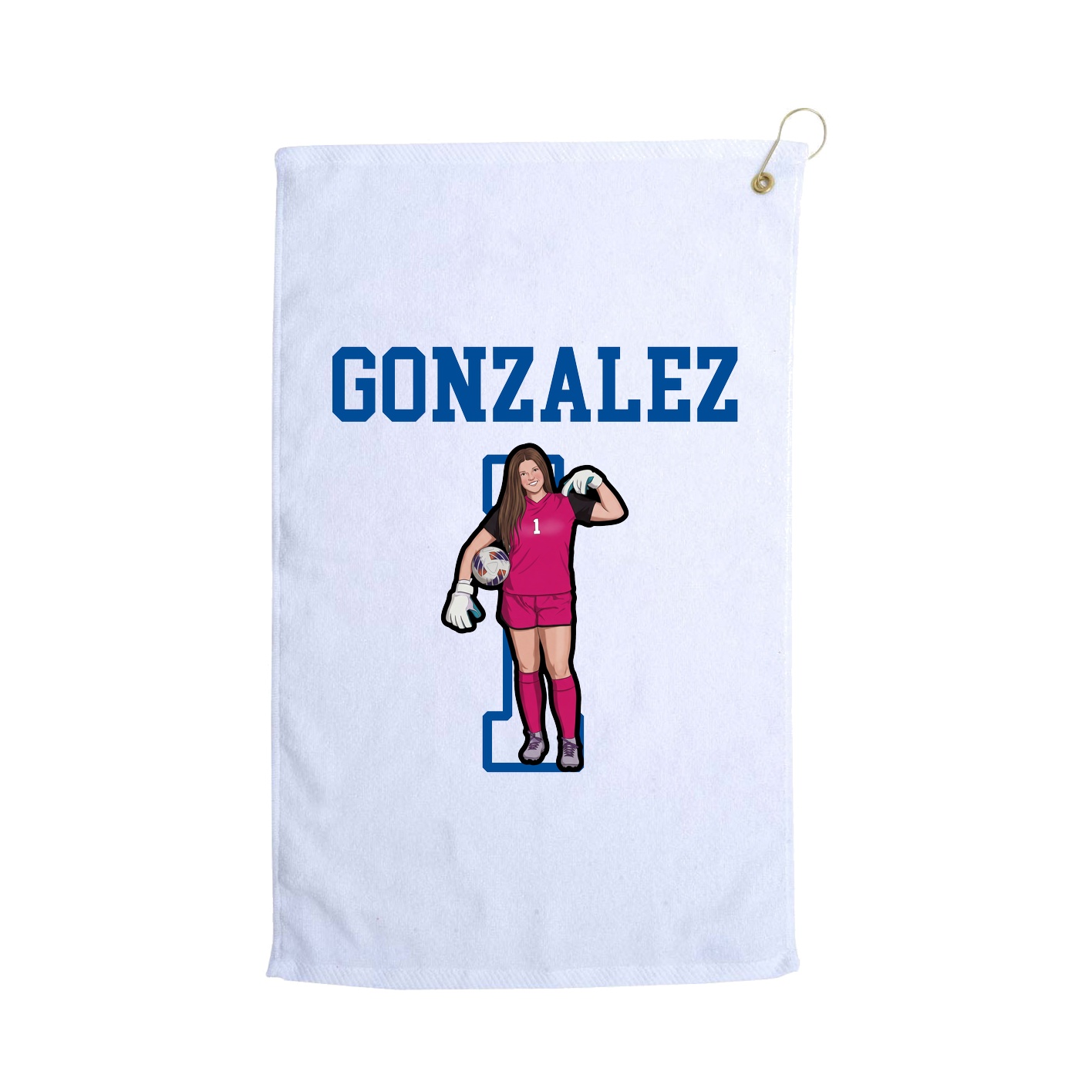 Golf Towel — Shirsey in White