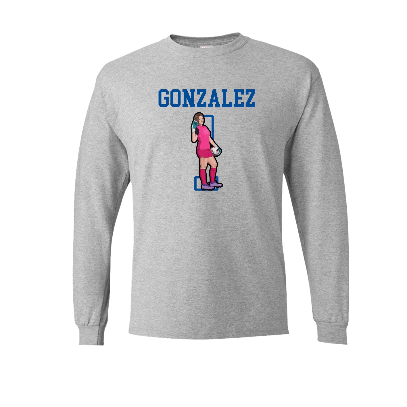 Long Sleeve Tee — Shirsey in Grey