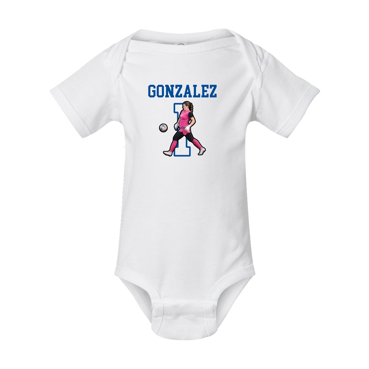 Baby Onesie — Shirsey in White