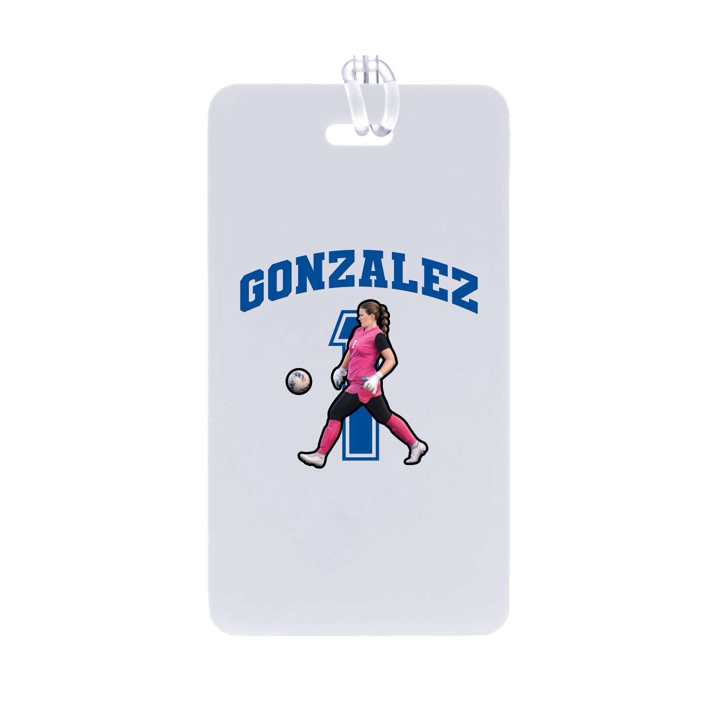 Bag Tag — Number in Classic