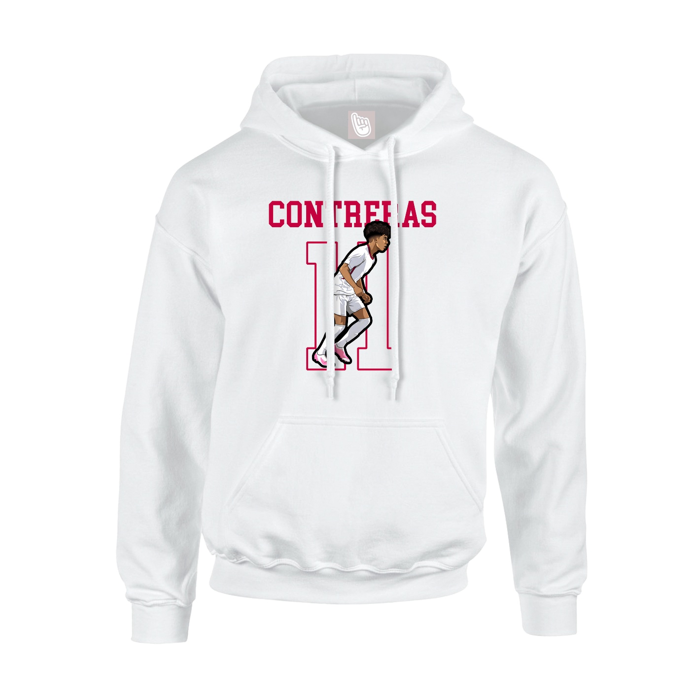 Youth Hoodie — Shirsey in White