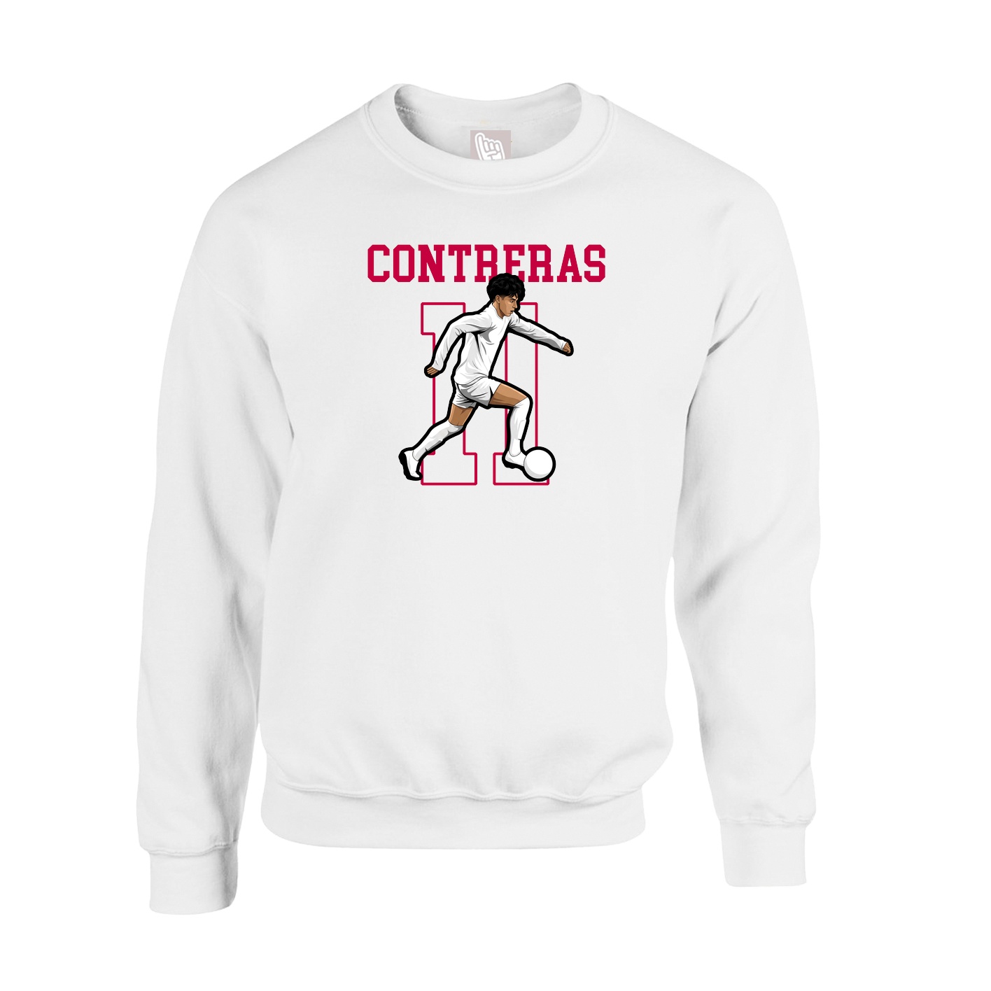Fleece Crew — Shirsey in White