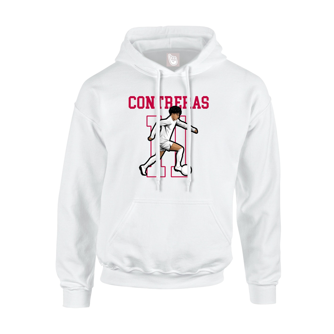 Youth Hoodie — Shirsey in White