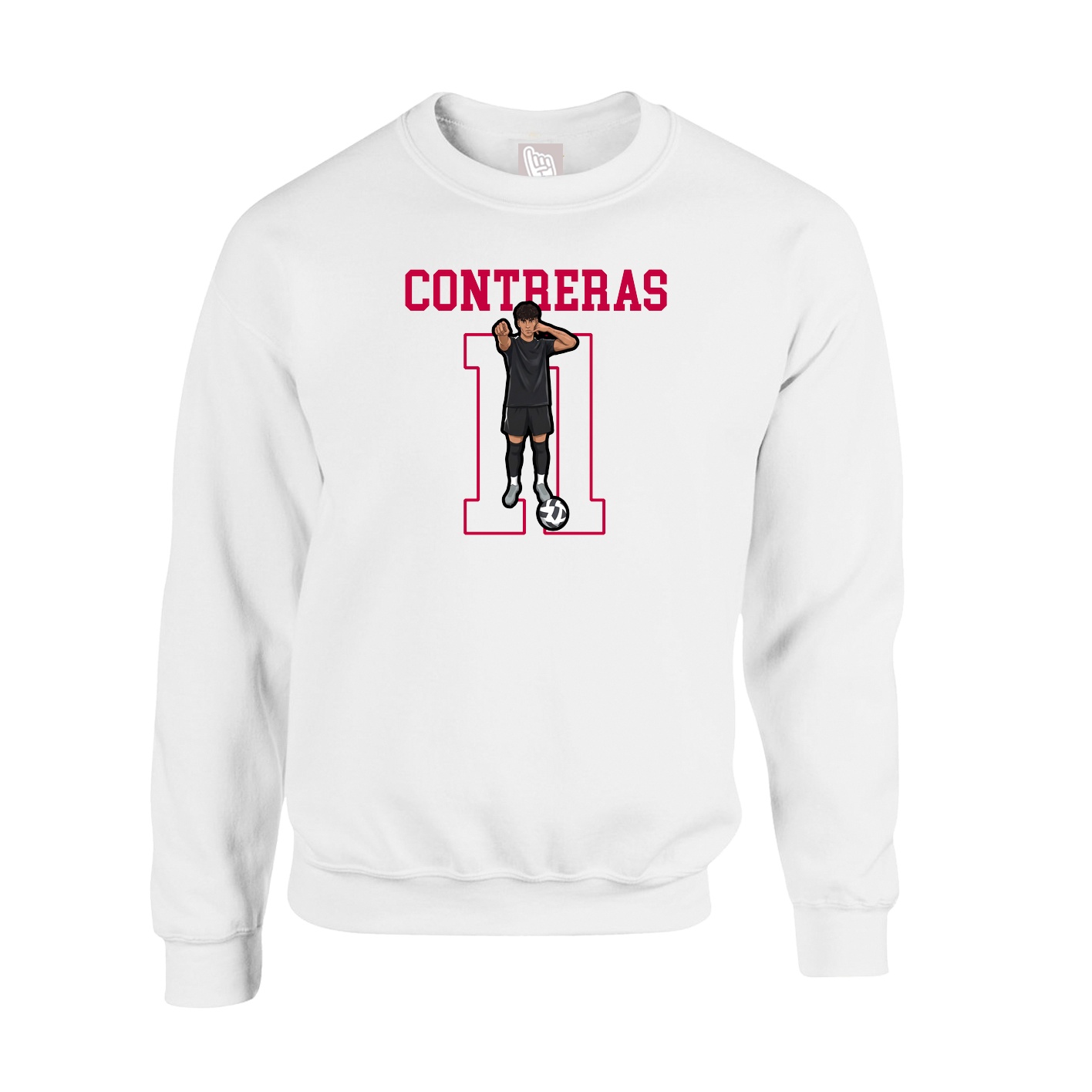 Fleece Crew — Shirsey in White