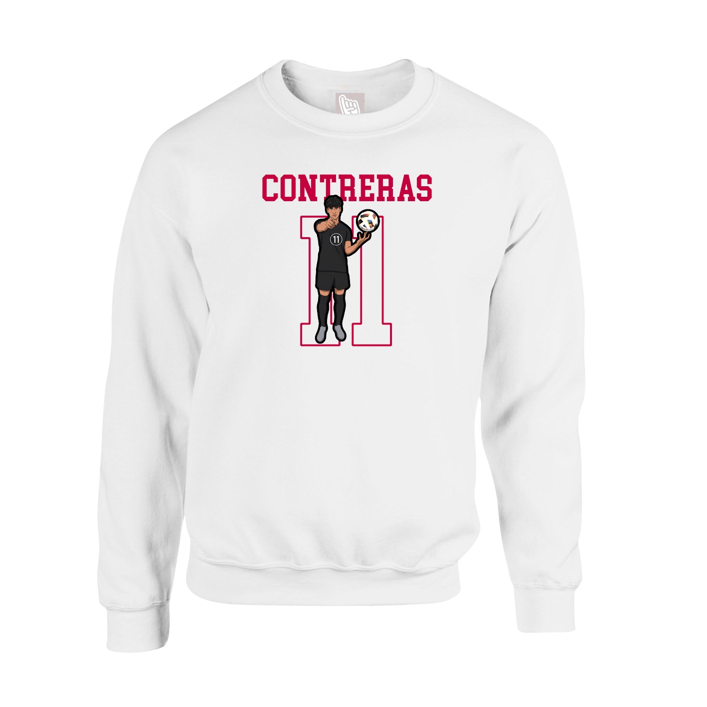 Fleece Crew — Shirsey in White