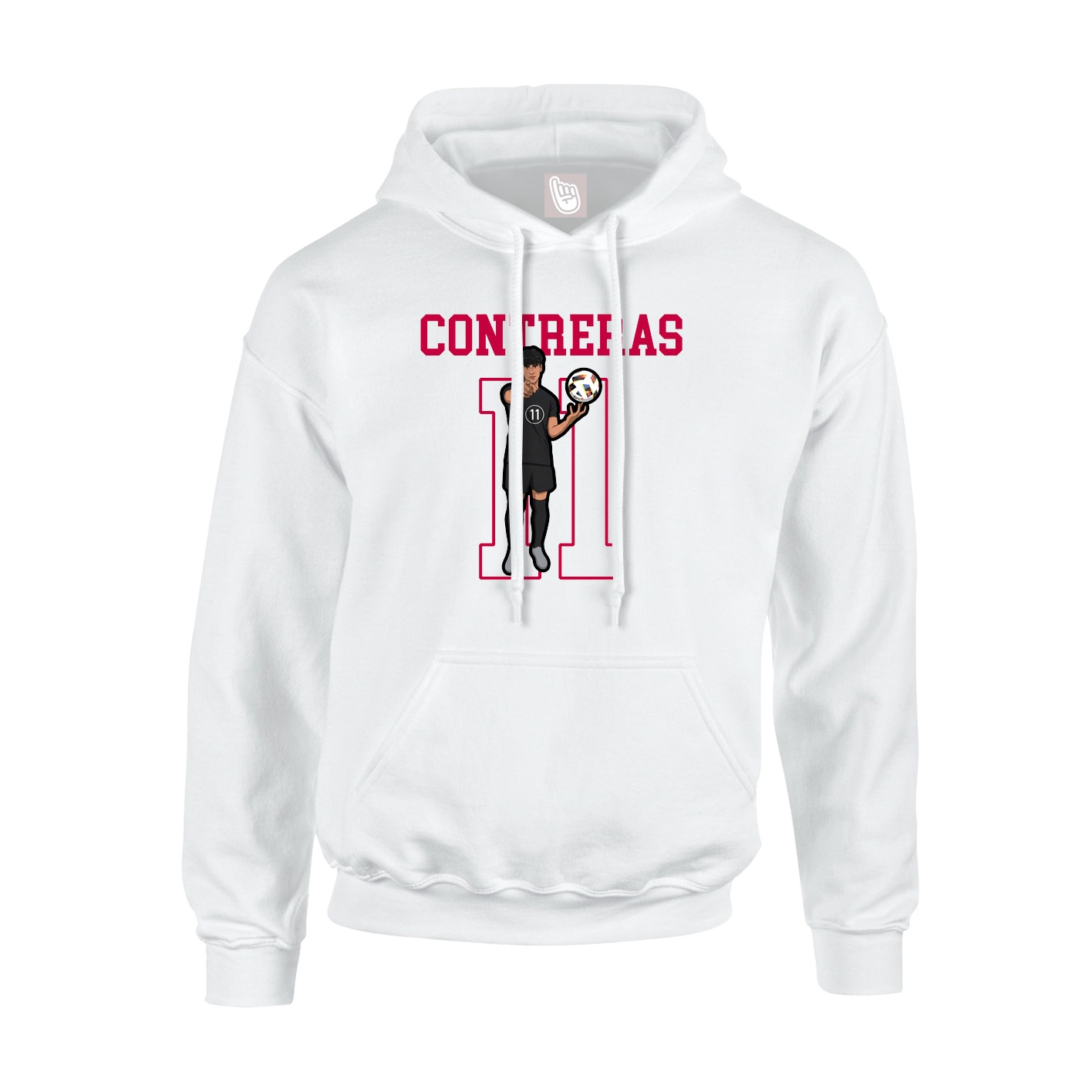 Youth Hoodie — Shirsey in White