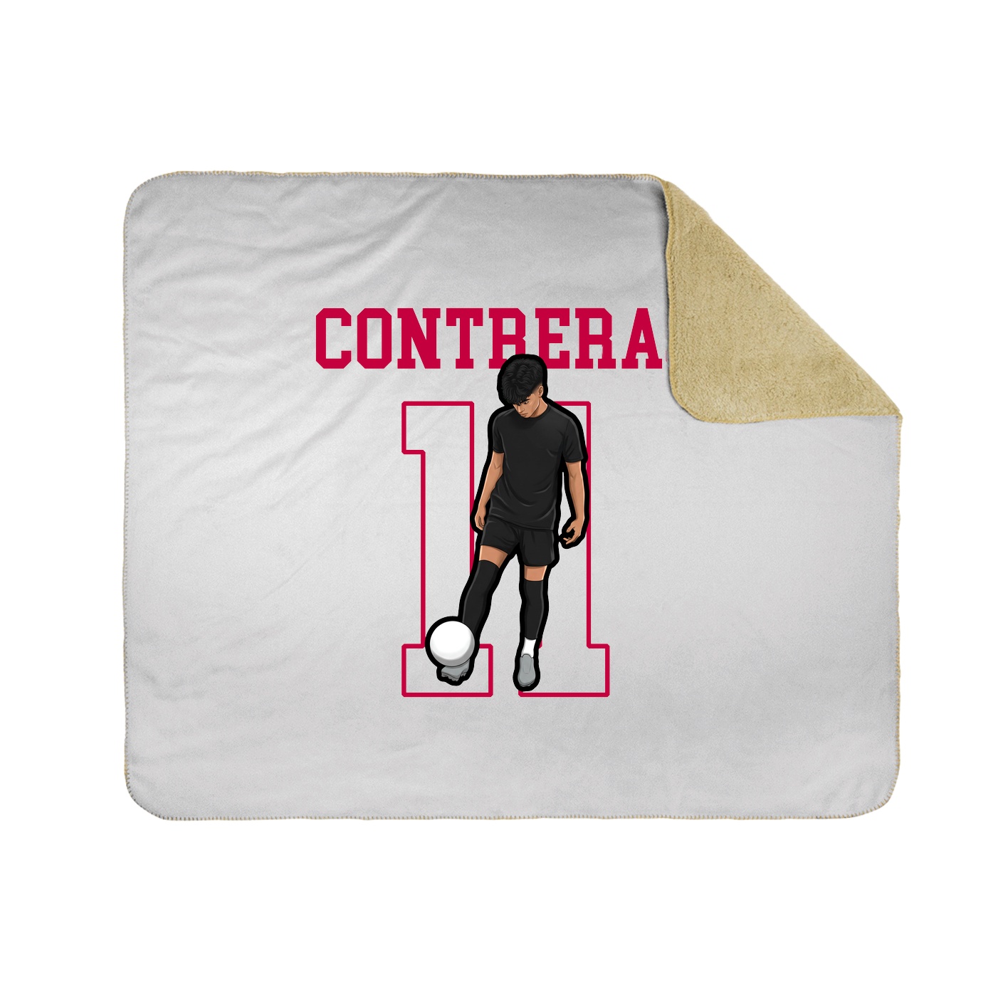 50x60 Sherpa Lined Throw Blanket