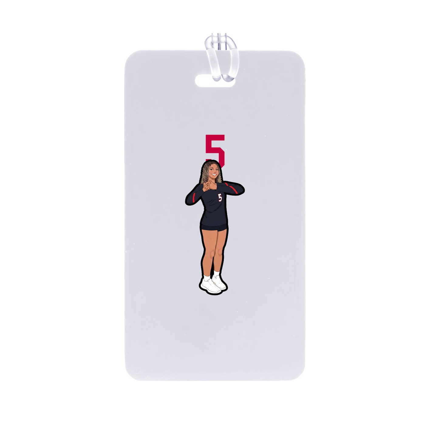 Bag Tag — Number Top in Classic