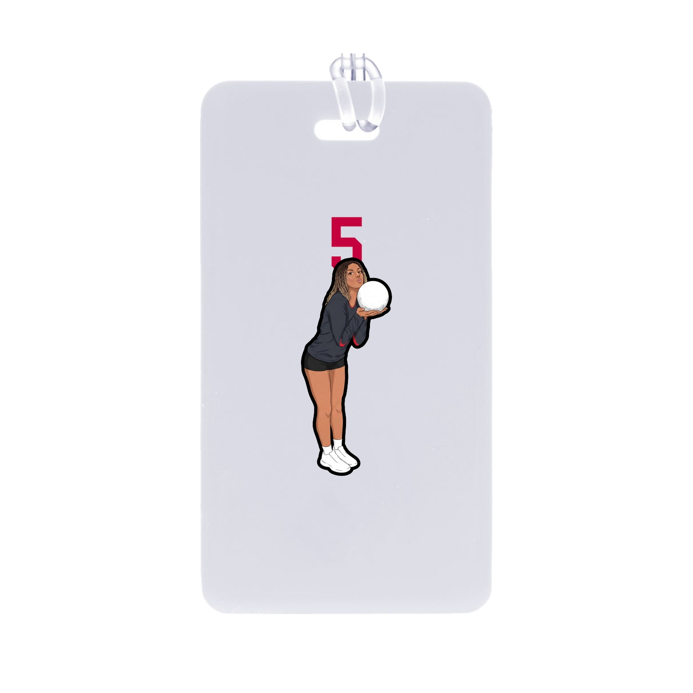 Bag Tag — Number Top in Classic