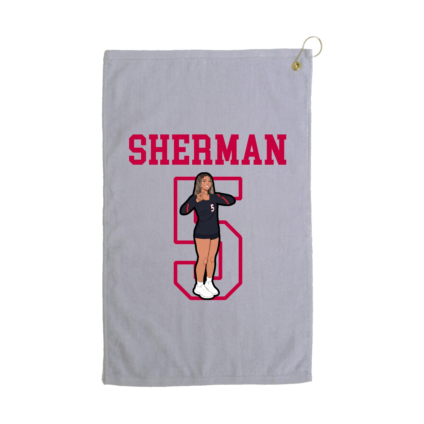 Golf Towel — Shirsey in Grey