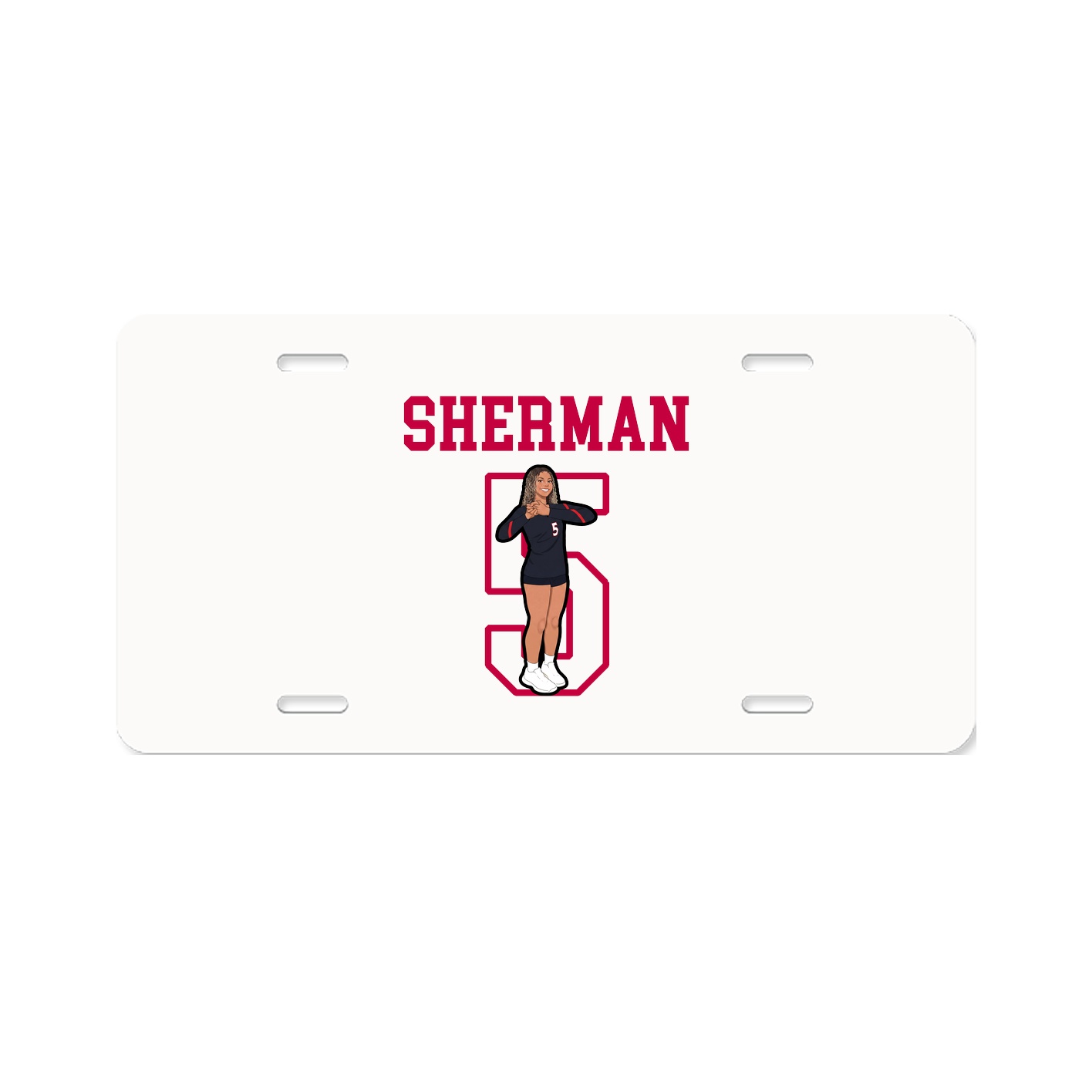 License Plate — Shirsey in Classic