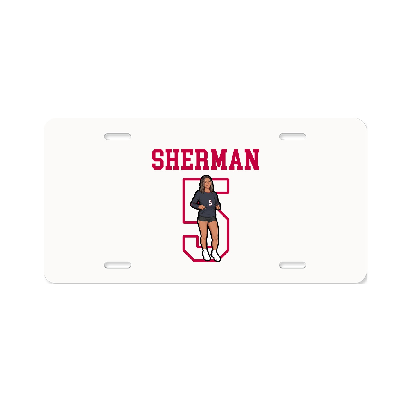 License Plate — Shirsey in Classic