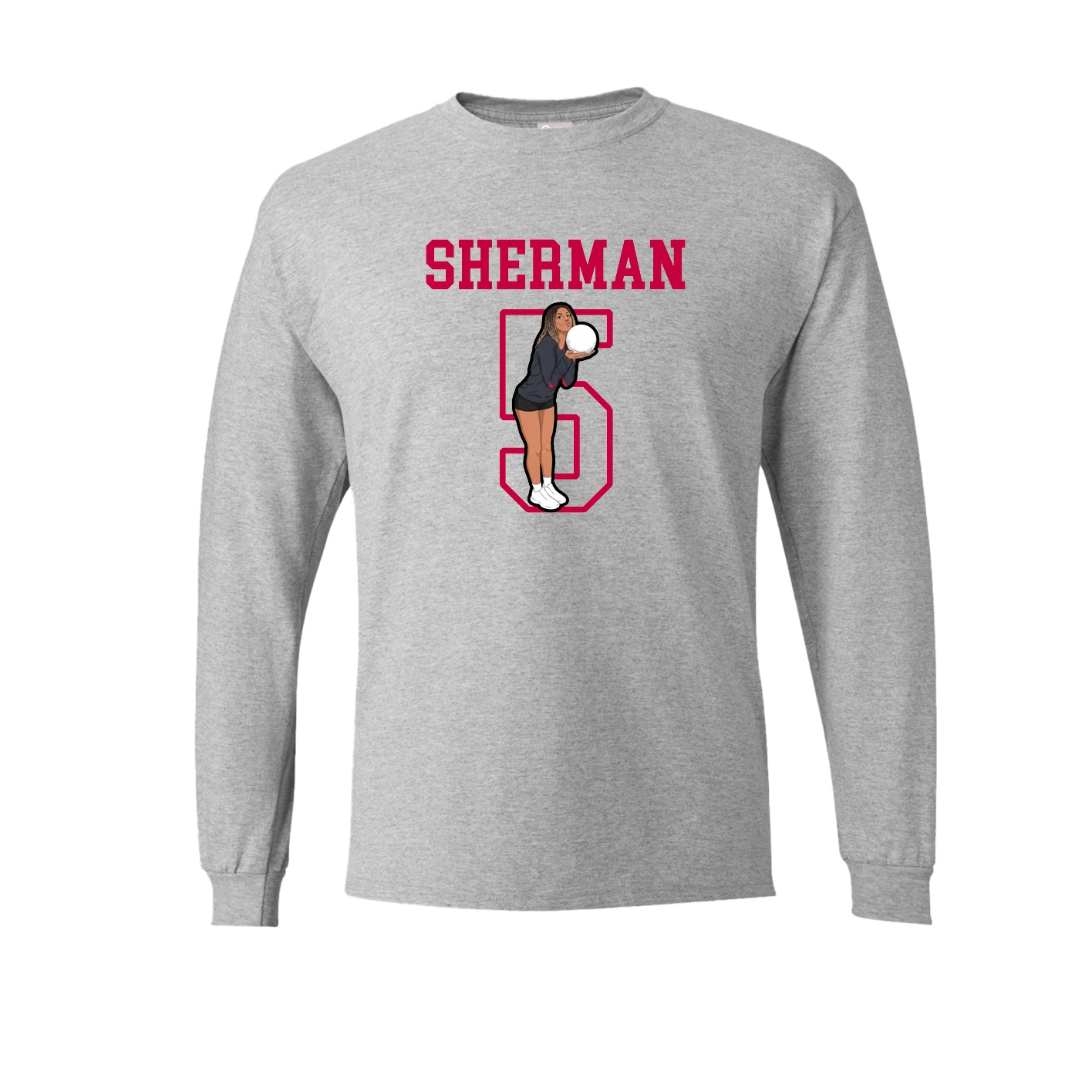Long Sleeve Tee — Shirsey in Grey