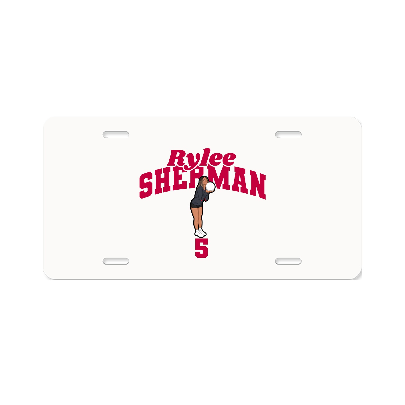 License Plate — Signature Arch in Classic