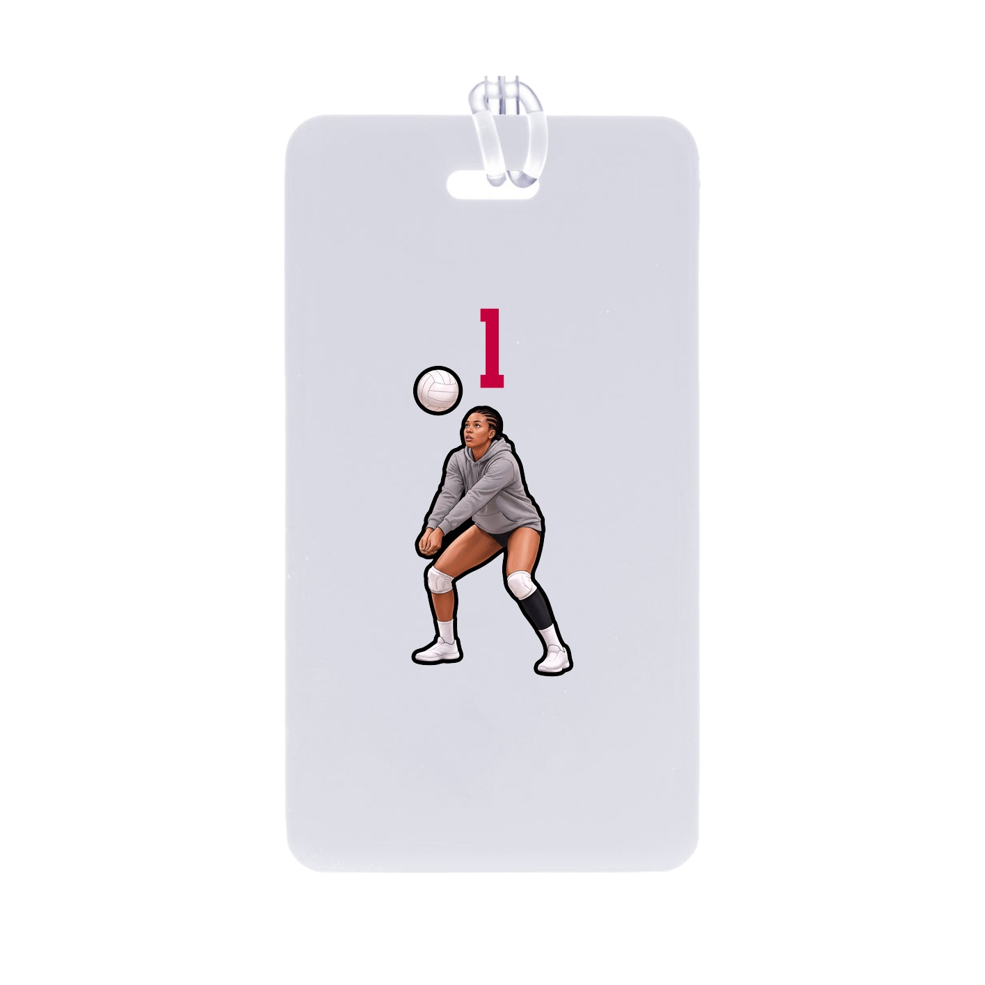 Bag Tag — Number Top in Classic