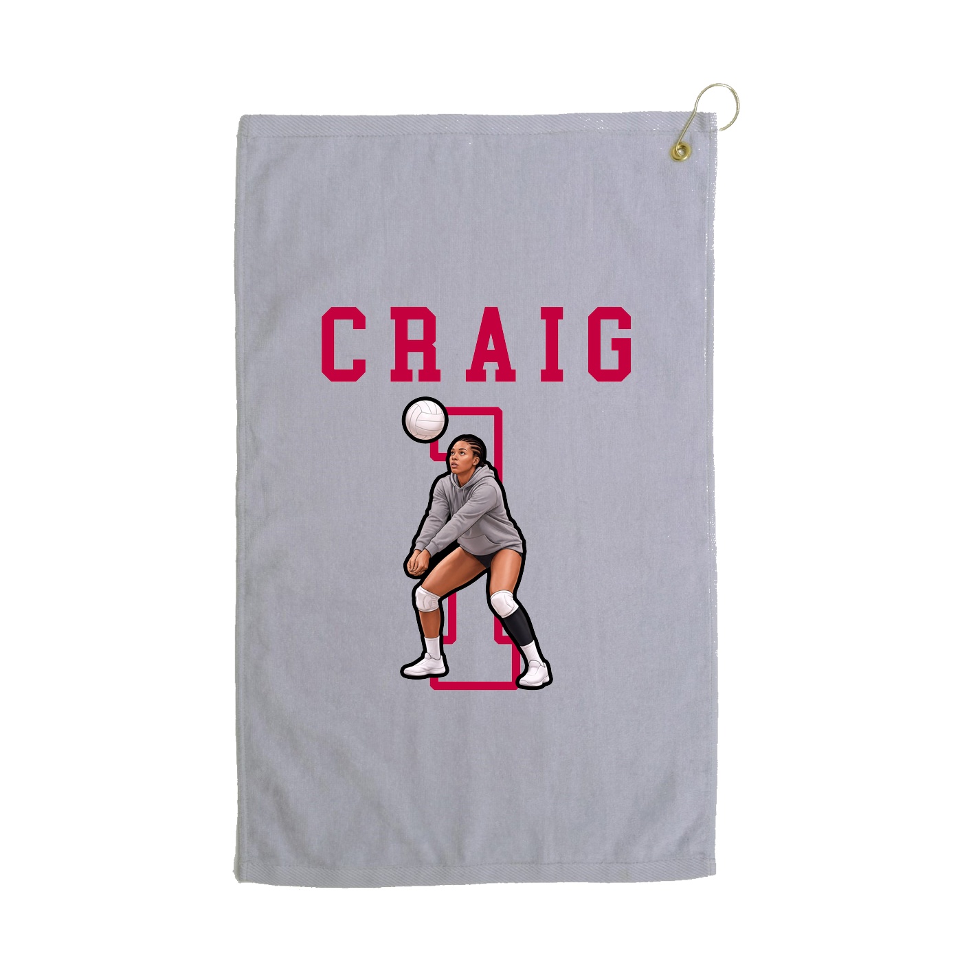 Golf Towel — Shirsey in Grey