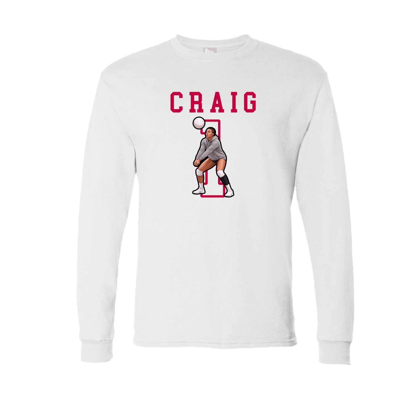 Long Sleeve Tee — Shirsey in White