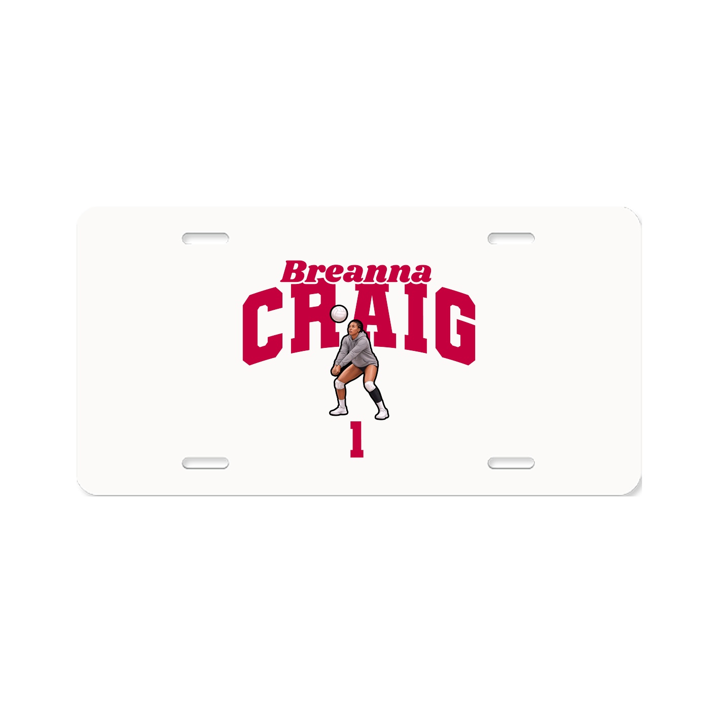 License Plate — Signature Arch in Classic