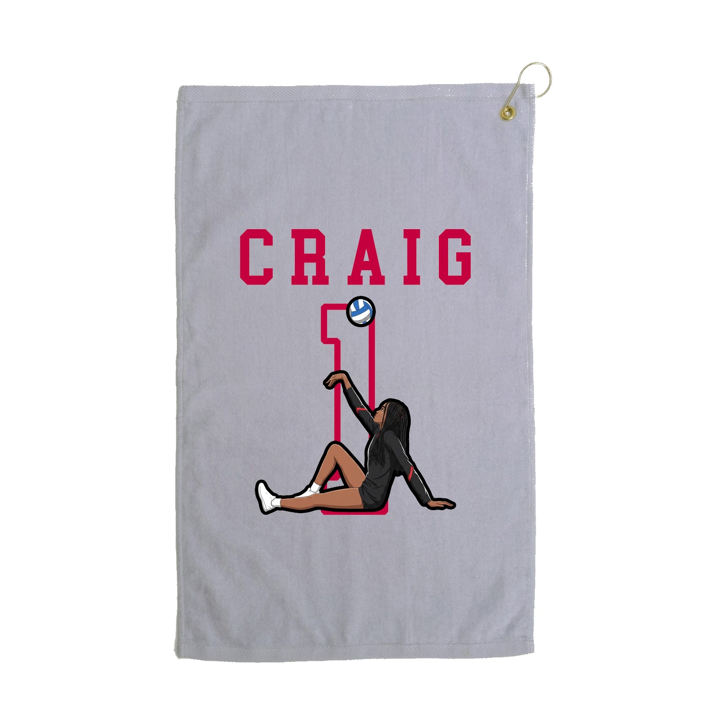 Golf Towel — Shirsey in Grey