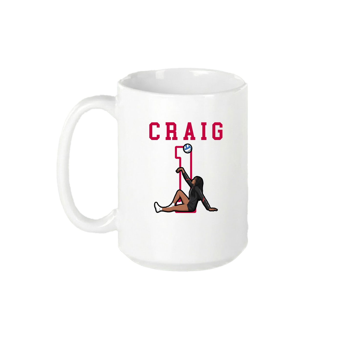 15oz Coffee Mug — Shirsey in White