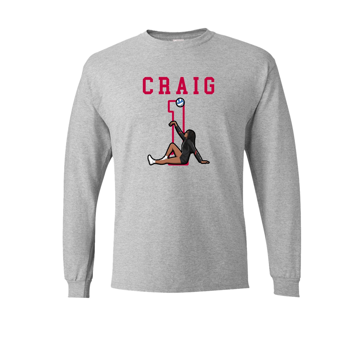 Long Sleeve Tee — Shirsey in Grey