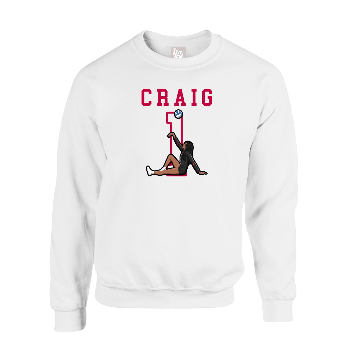 Fleece Crew — Shirsey in White