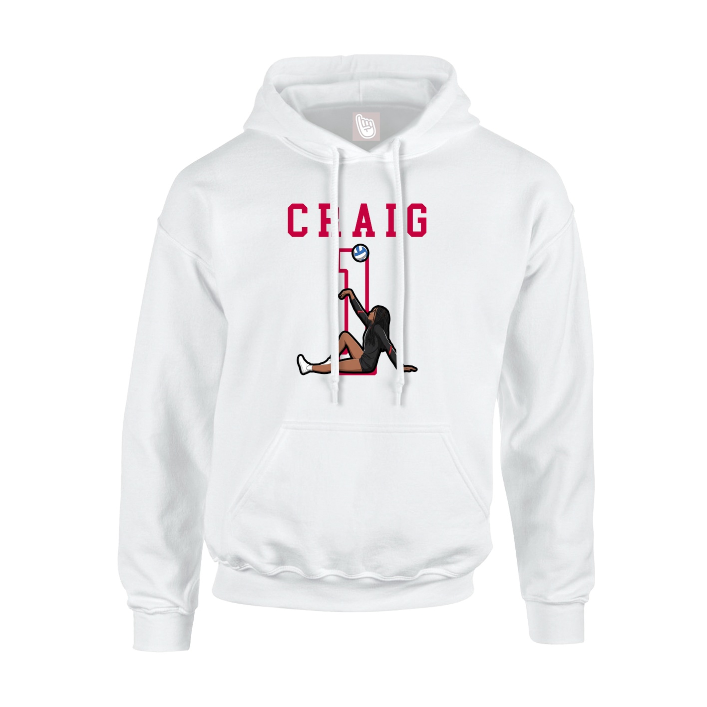 Youth Hoodie — Shirsey in White